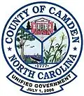 Official seal of Camden County, North Carolina