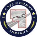 Official seal of Cass County, Indiana