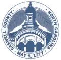 Official seal of Caswell County, North Carolina