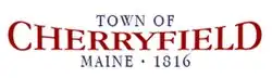 Official logo of Cherryfield, Maine