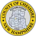 Official seal of Cheshire County, New Hampshire
