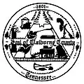 Official seal of Claiborne County, Tennessee