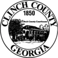 Official seal of Clinch County, Georgia