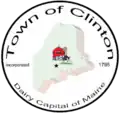 Official seal of Clinton, Maine