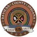 Official seal of Daviess County, Indiana