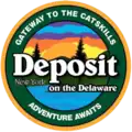 Official seal of Deposit, New York