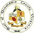 Official seal of Dinwiddie County, Virginia