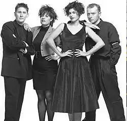 Do-Ré-Mi, 1985 publicity shot From left to right: Stephen Philip, Helen Carter, Deborah Conway, Dorland Bray