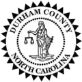 Official seal of Durham County, North Carolina