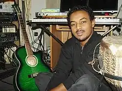 Elias at his studio