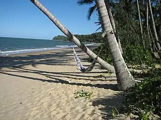 Ellis Beach – view south to Buchan Point