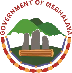 Official emblem of Meghalaya