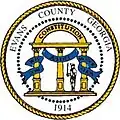 Official seal of Evans County, Georgia