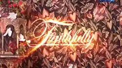 An image with a background containing illustrations of leaves. The series title is displayed on the center of the image.