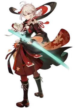 Official artwork of Kaedehara Kazuha