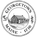 Official seal of Georgetown, Maine