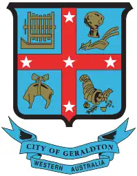 Official logo of City of Geraldton (former)
