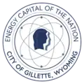 Official seal of Gillette, Wyoming