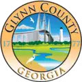 Official seal of Glynn County, Georgia