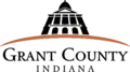 Official logo of Grant County, Indiana