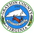 Official seal of Grayson County, Virginia