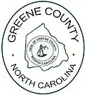 Official seal of Greene County, North Carolina