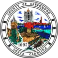 Official seal of Greenwood County, South Carolina