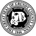 Official seal of Grundy County, Tennessee