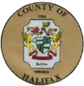 Official seal of Halifax County, Virginia