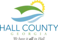 Official logo of Hall County, Georgia