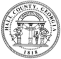 Official seal of Hall County, Georgia