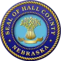 Official seal of Hall County, Nebraska