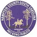 Official seal of Hampton County, South Carolina