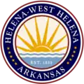 Official seal of Helena–West Helena, Arkansas