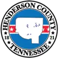 Official seal of Henderson County, Tennessee