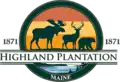 Official logo of Highland Plantation, Maine