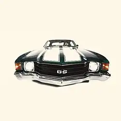 Front view of a 1972 Chevrolet Chevelle SS