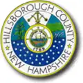 Official seal of Hillsborough County, New Hampshire