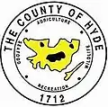 Official seal of Hyde County, North Carolina