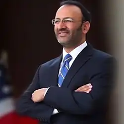 A man in a suit
