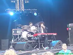 McManus performing at Middlesbrough Music Live in 2008