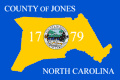 Flag of Jones County, North Carolina