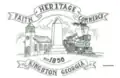 Official seal of Kingston, Georgia