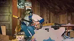 Kurt Cobain in 1985, at the time of the band's formation.