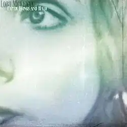 close-up photo of face from eyes to lips looking left