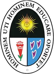 Seal of the National University of Education Enrique Guzmán and Valle