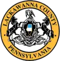 Official seal of Lackawanna County, Pennsylvania