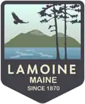 Official logo of Lamoine, Maine