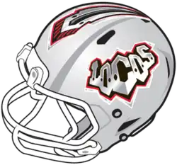 Las Vegas Locomotives helmet