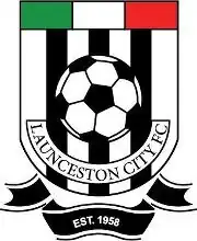 Launceston City's club crest from 2008 to 2018.